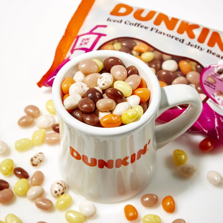 Frankford Candy’s Dunkin’ Iced Coffee Flavored Jelly Beans are back this Easter