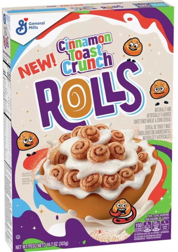 New Cinnamon Toast Crunch Rolls cereal 1