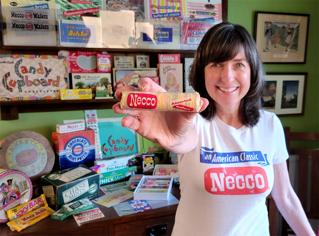 Darlene Lacey holds Necco b 1