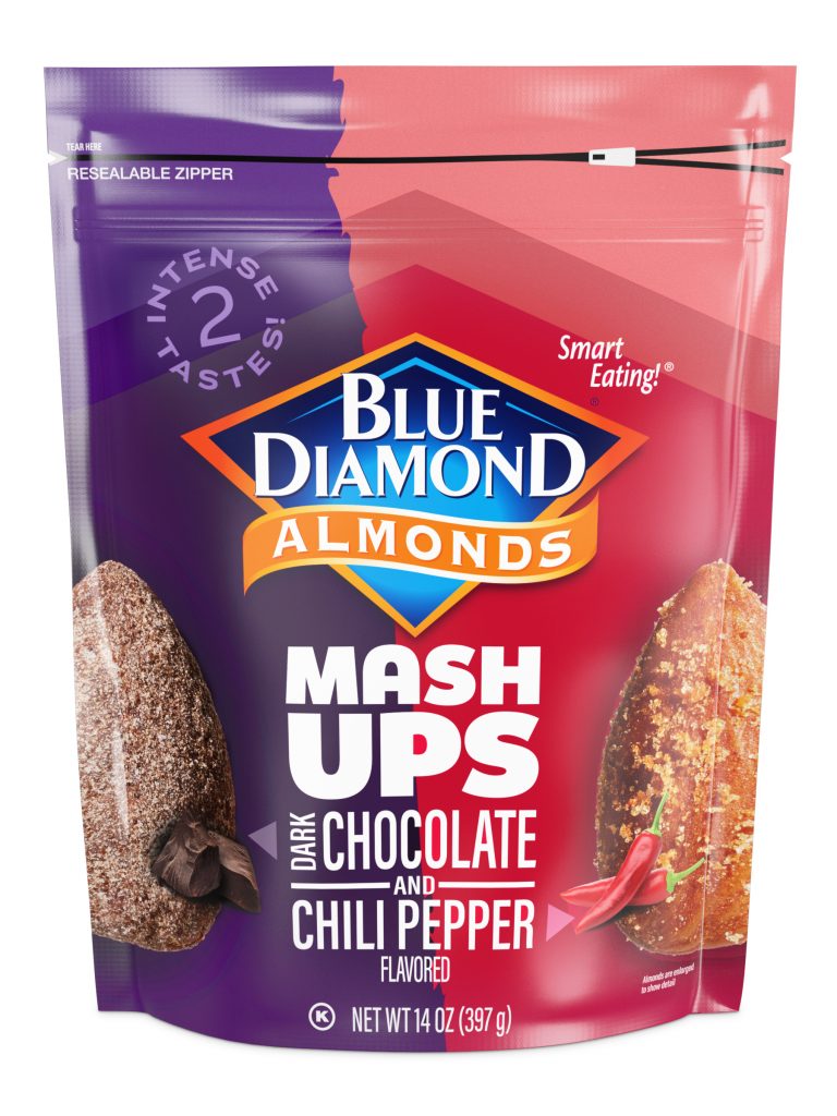 Blue Diamond introduces four new flavors: expanding existing flavor offerings and introducing new mashups