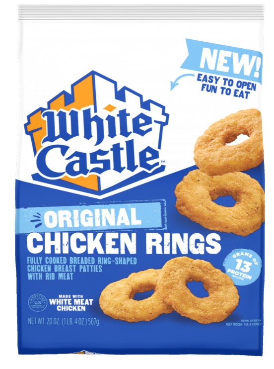 Bellisio Foods to bring White Castle Chicken Rings to the frozen food aisle