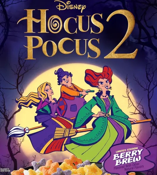 Kellogg’s is releasing cereal for “Hocus Pocus 2”