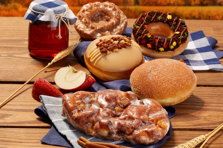 Krispy Kreme just released a new Autumn Orchard collection