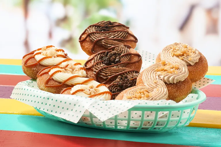 Krispy Kreme’s new doughnut forms three new Churrdough treats