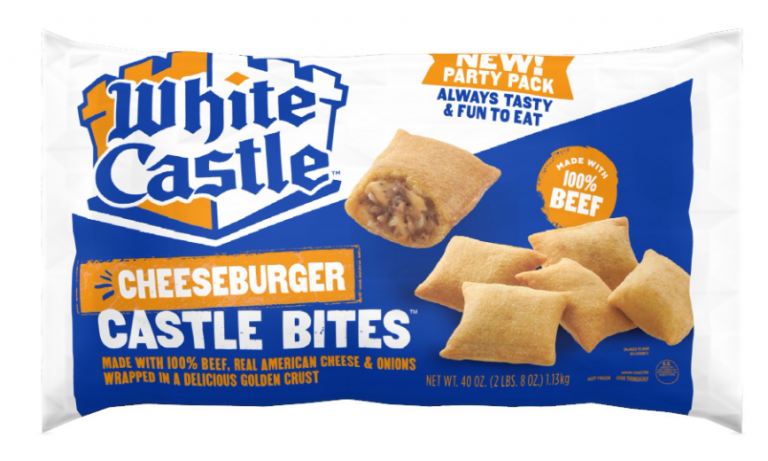 White Castle’s new “Castle Bites,” in hamburger and cheeseburger flavors