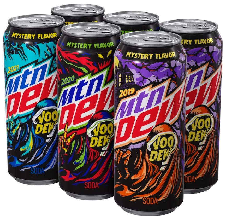 Mtn Dew Voo-Dew Mystery Flavor