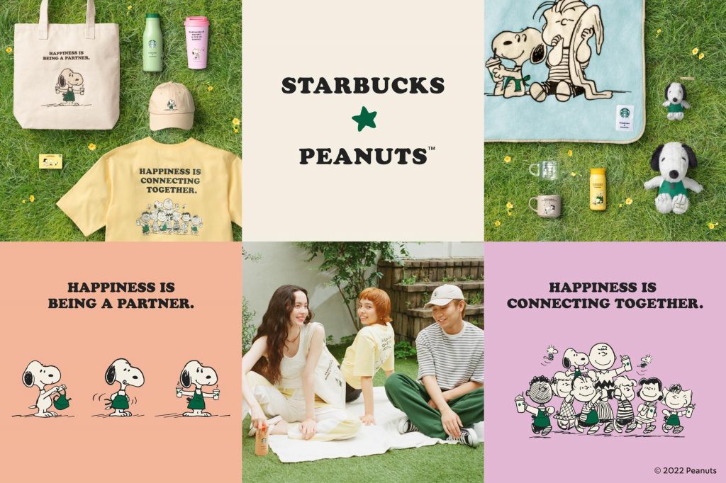 Starbucks launches new merchandise collaboration with PEANUTS