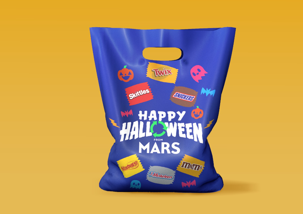 Mars and Rubicon Halloween 2022 Innovation Tackling Packaging Waste