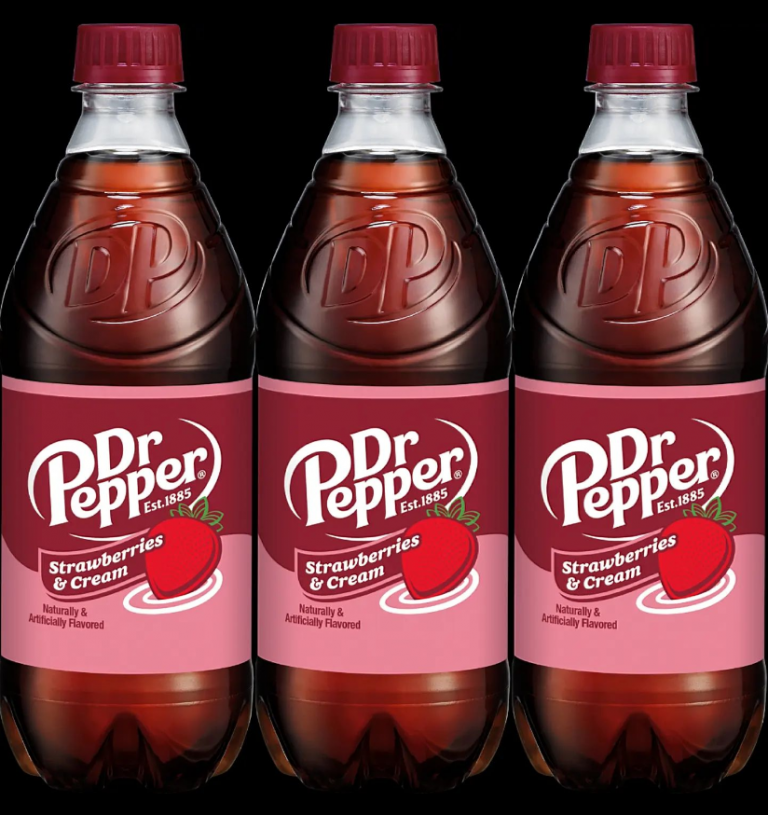 New Strawberries & Cream Dr Pepper