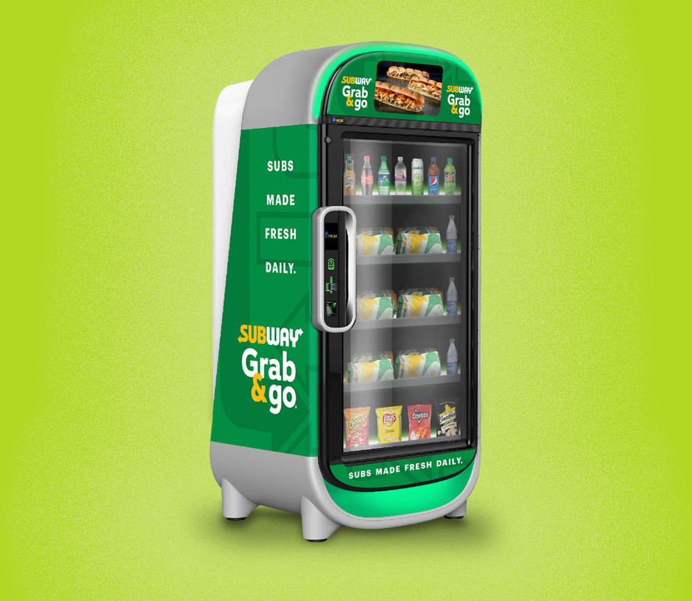 subway grab and go vending machines
