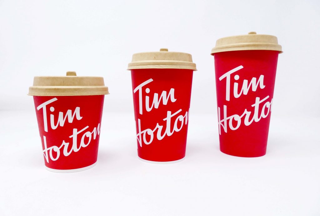Tim Hortons Tim Hortons previews new packaging and cutlery that