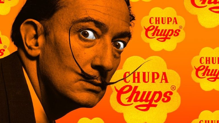 What famous artist designed the Chupa Chups logo?