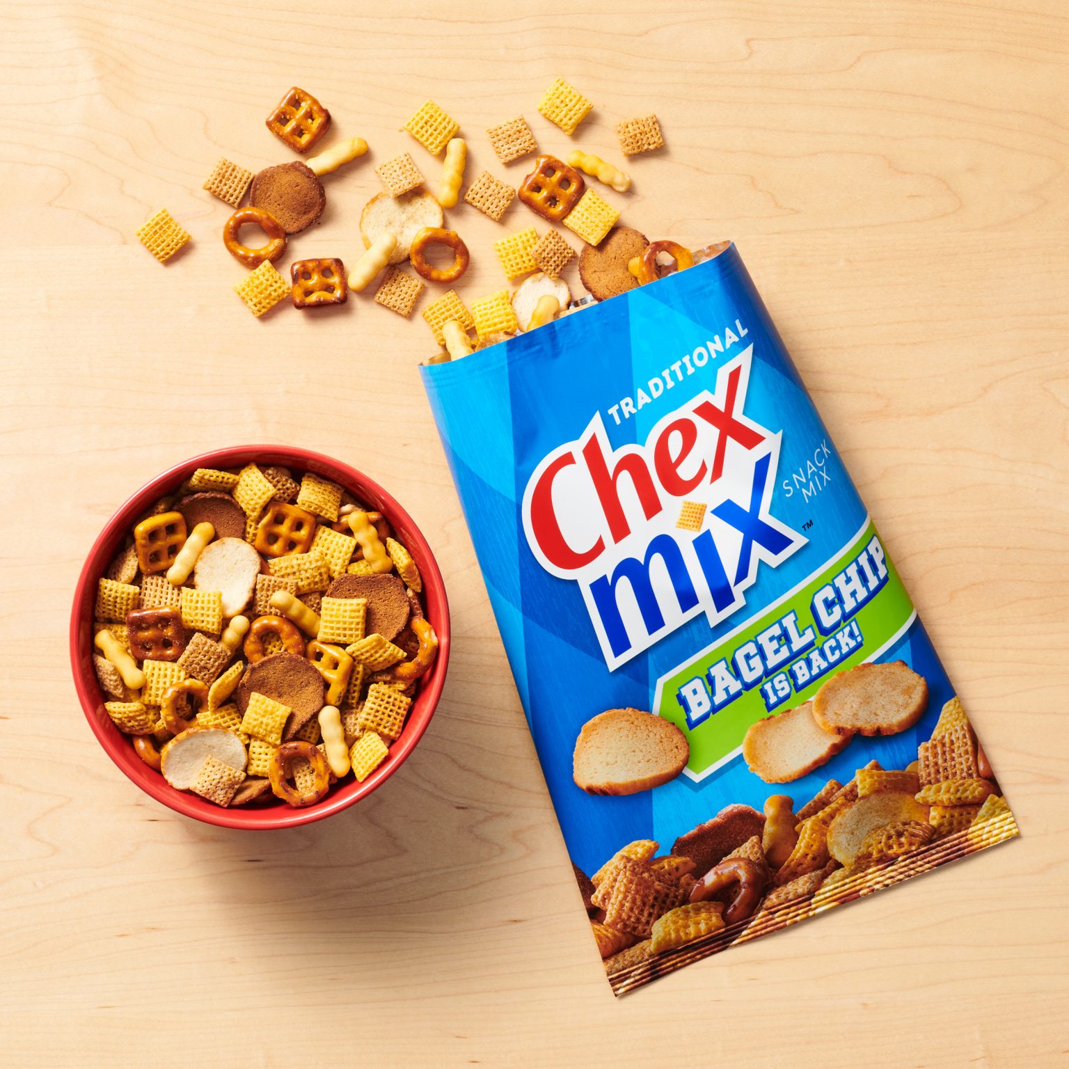 Sir Mix-A-Lot helps Chex Mix with new back bagel chips