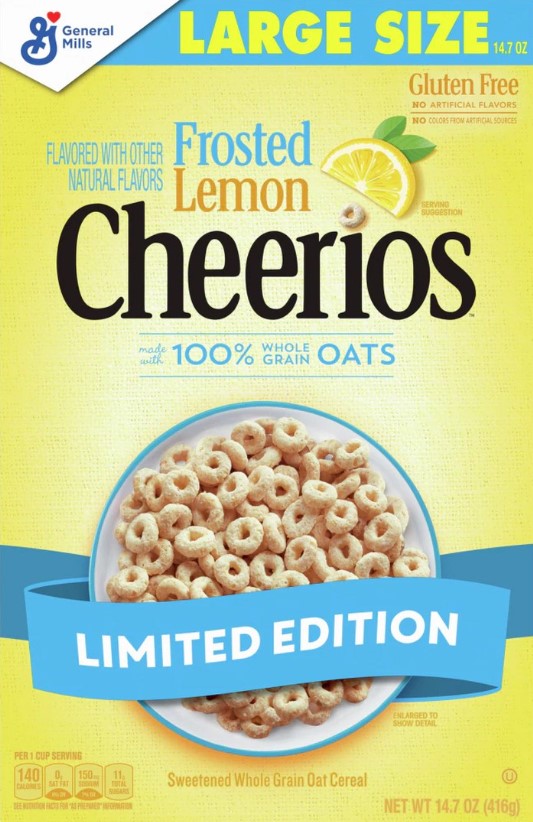 frosted lemon cheerios