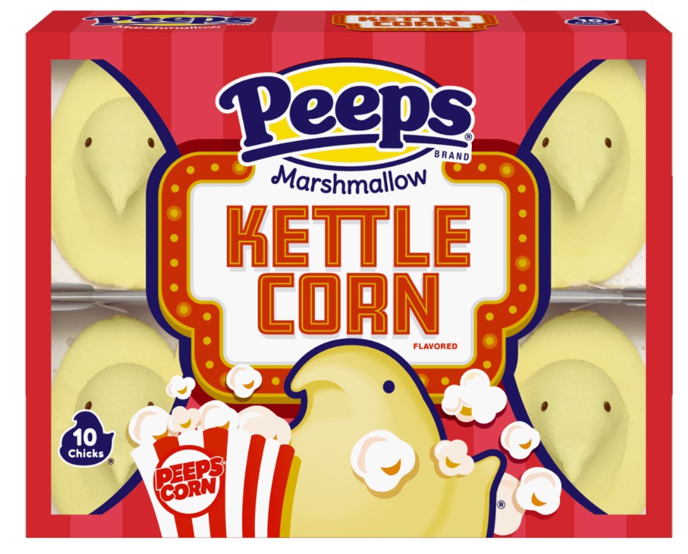peeps kettle corn flavor