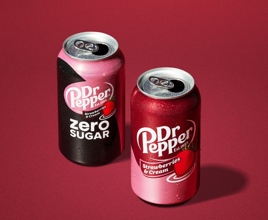Dr Pepper Strawberries & Cream hits shelves nationwide this month