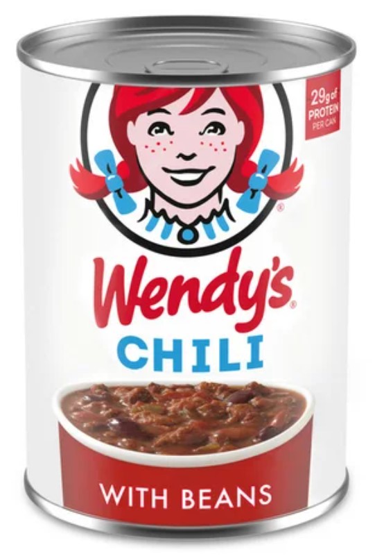 wendys chili in a can