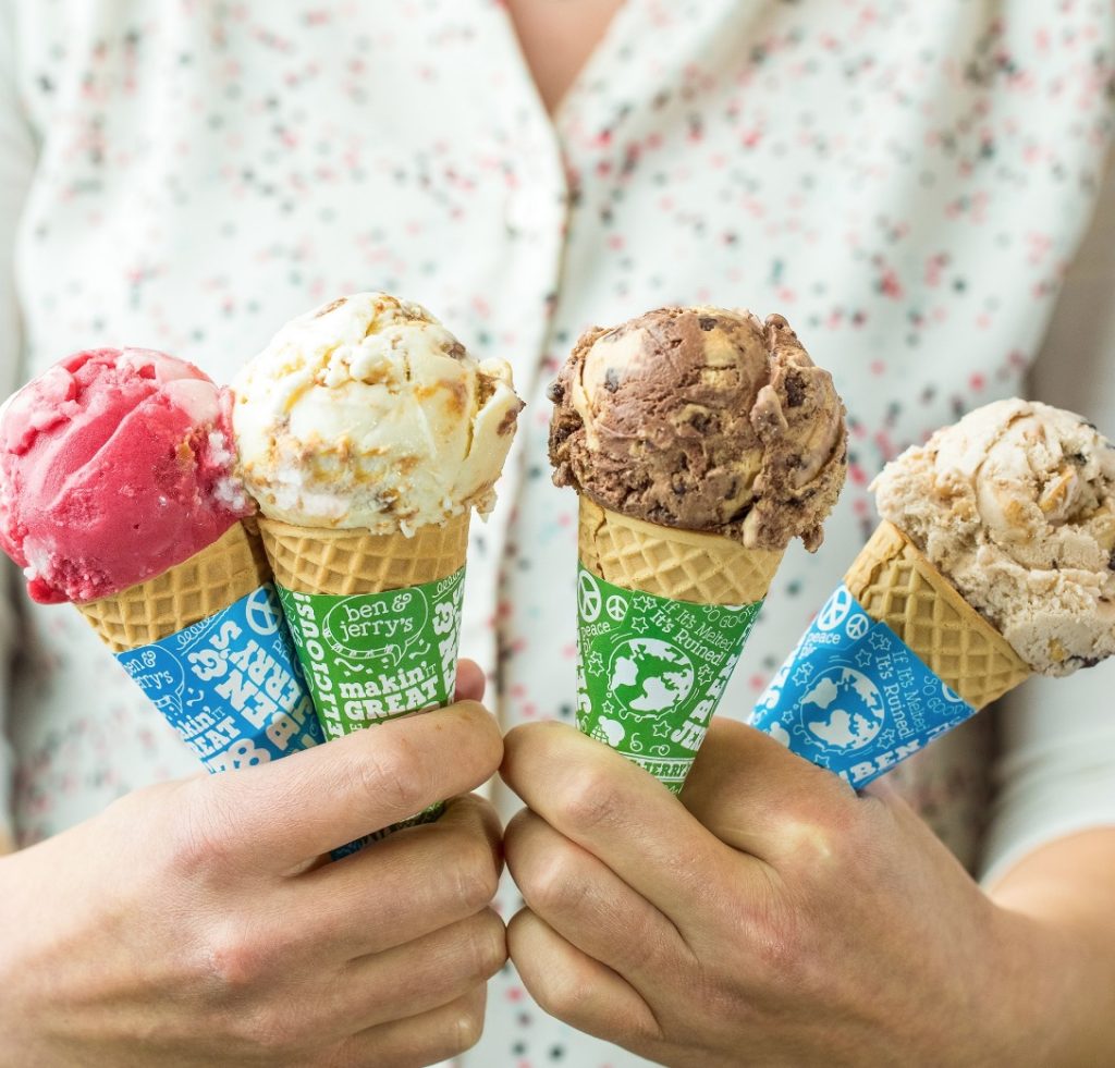 Ben Jerrys free cone day