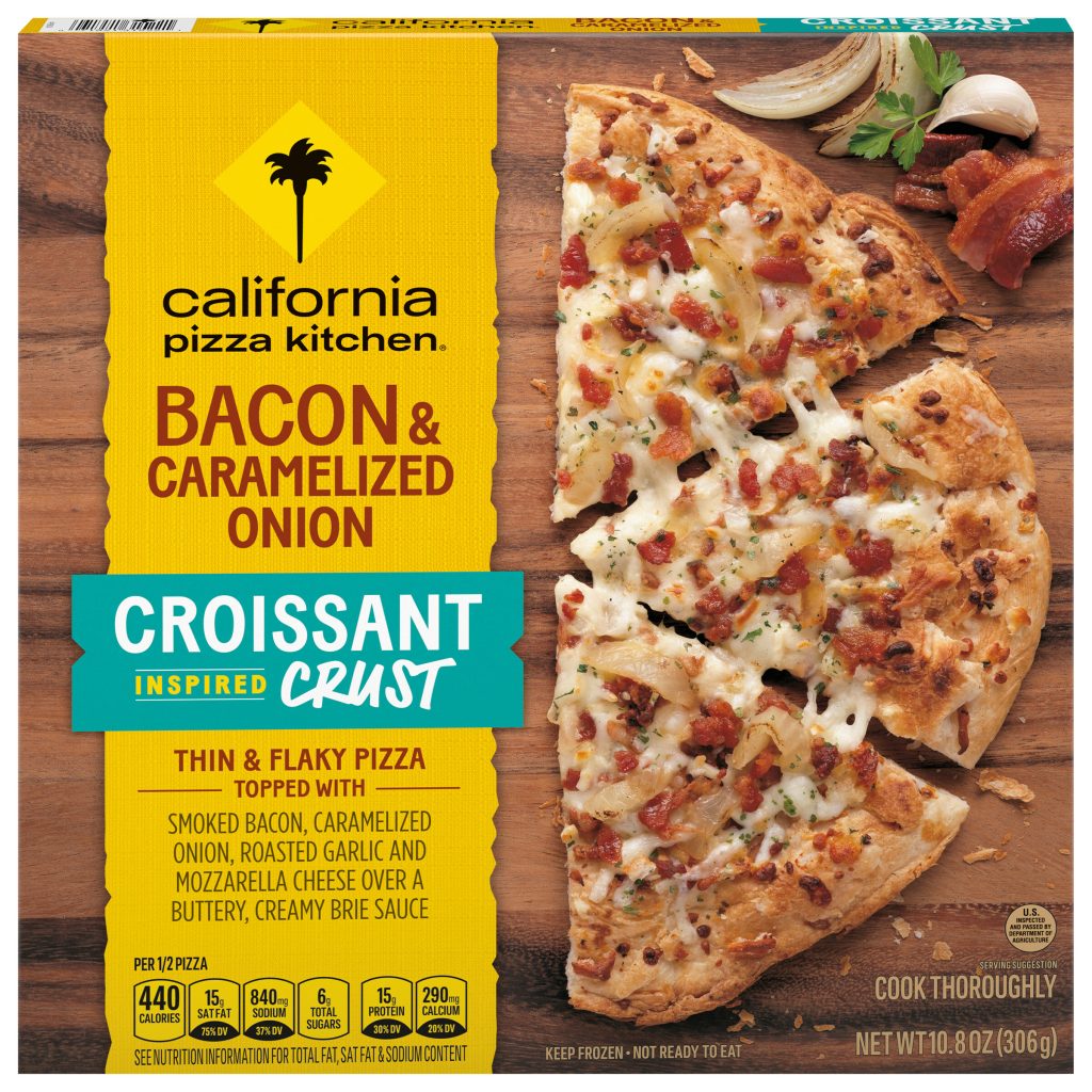 CPK Boxed Croissant Crust Bacon and Onion
