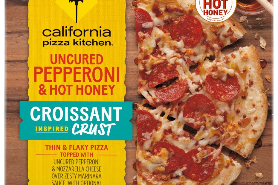 CPK Boxed Croissant Crust Pep and Hot Honey