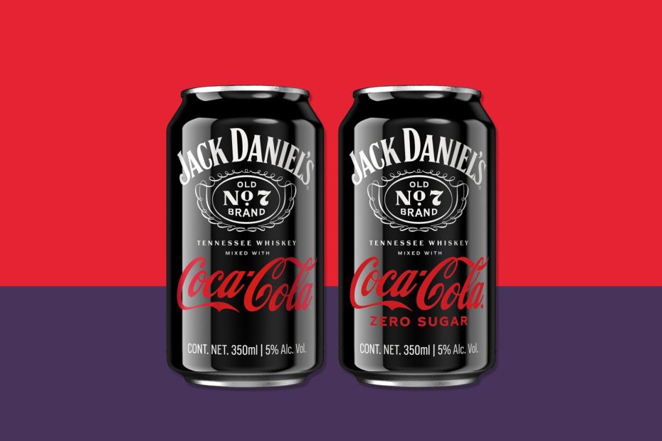 Jack Daniels Coca Cola Canned Cocktails