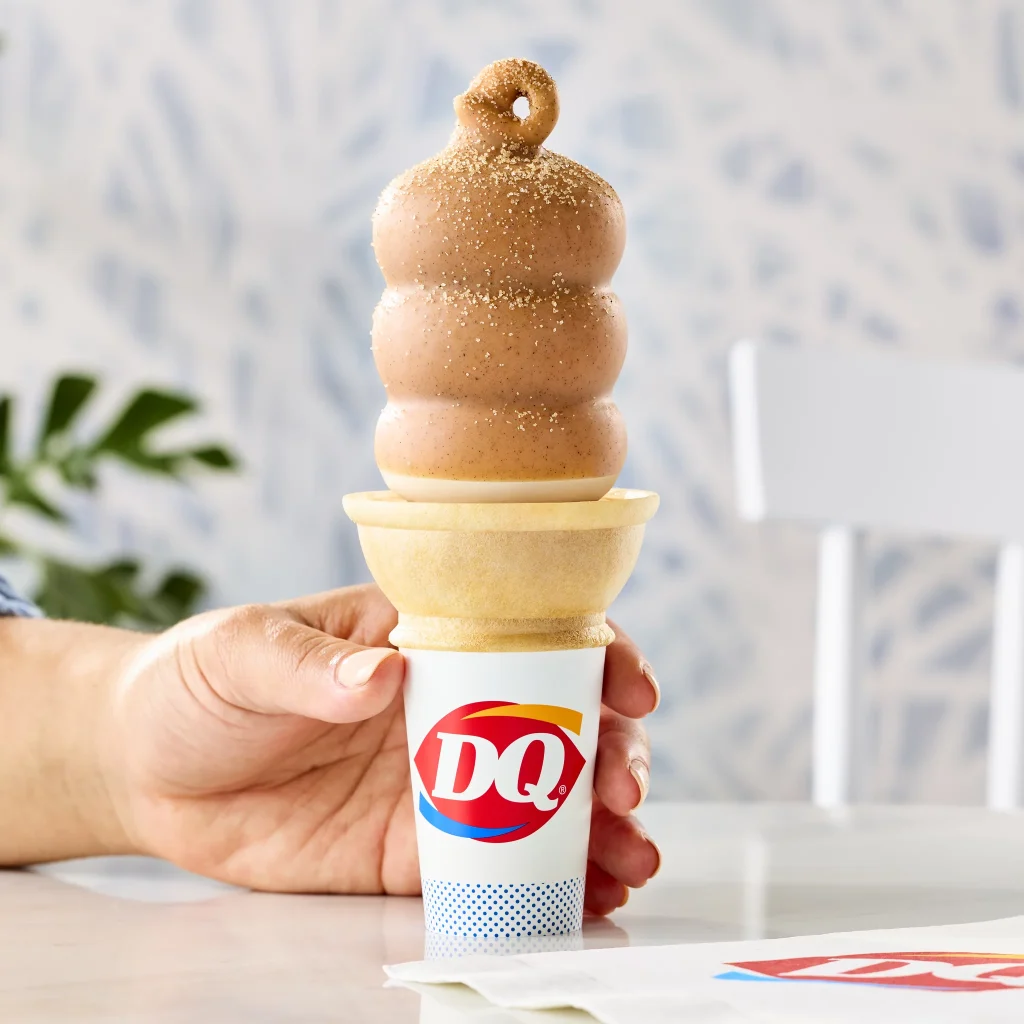 Dairy Queen Introduces A New Churro Dipped Cone