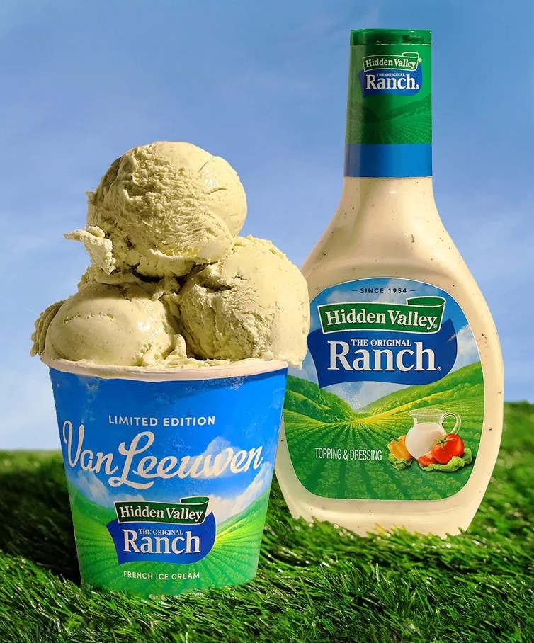 Hidden Valley Ranch and Van Leeuwen Ice Cream