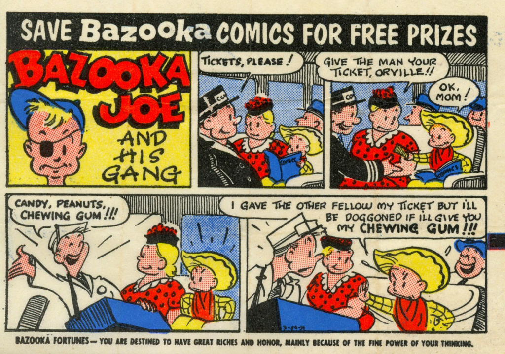 1954 Bazooka Joe Comics Series