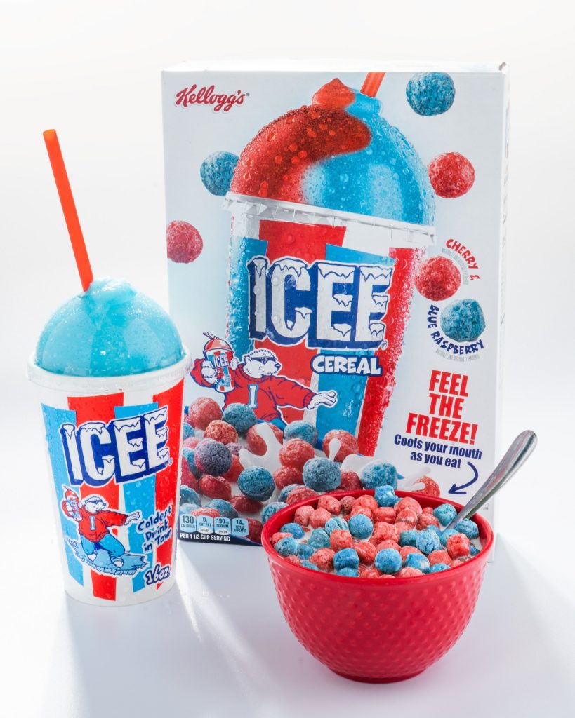 Kellogg’s and the ICEE Company launch cool new Kellogg’s ICEE Cereal