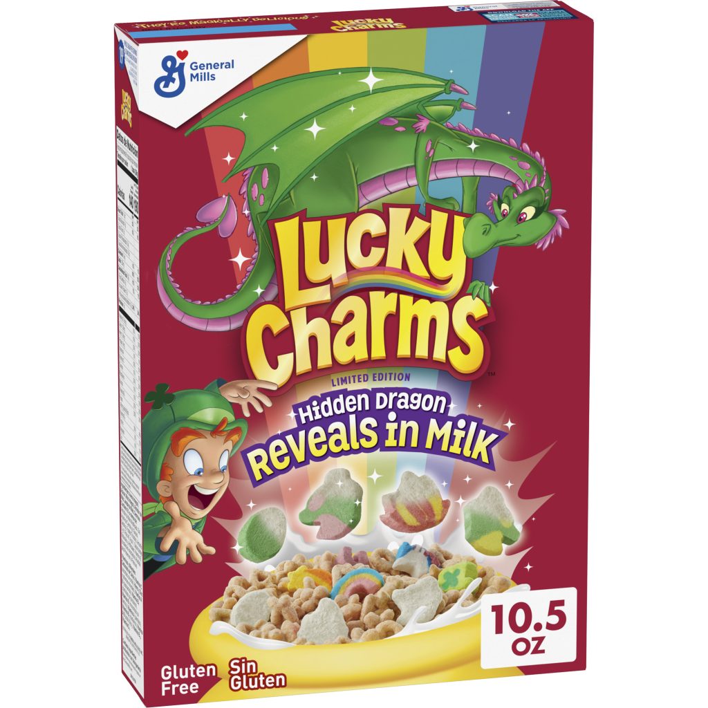 lucky charms hidden dragon reveals in milk