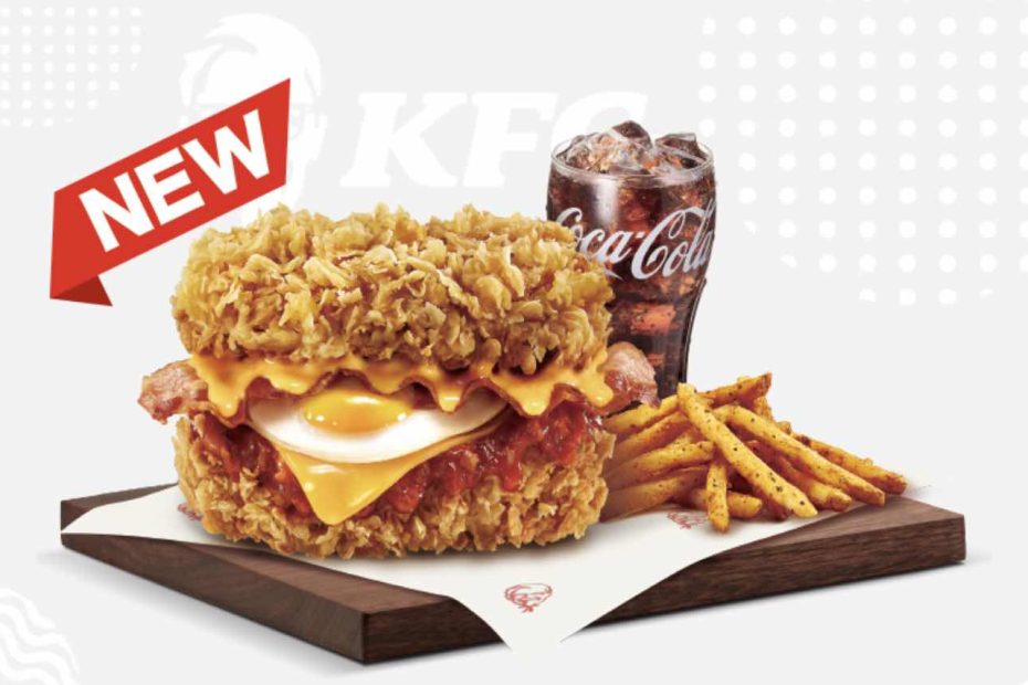 KFC South Koreas Zinger Double Down Max
