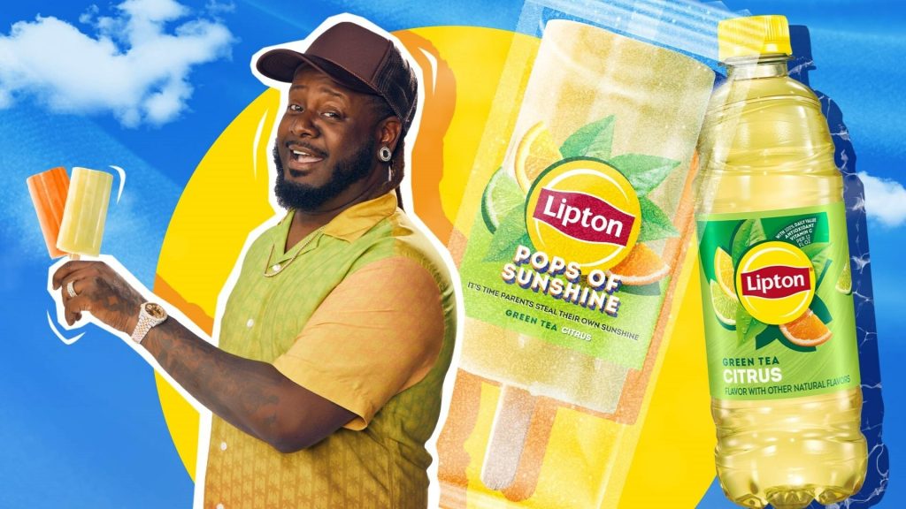 Lipton T Pain Sunshine Popsicle