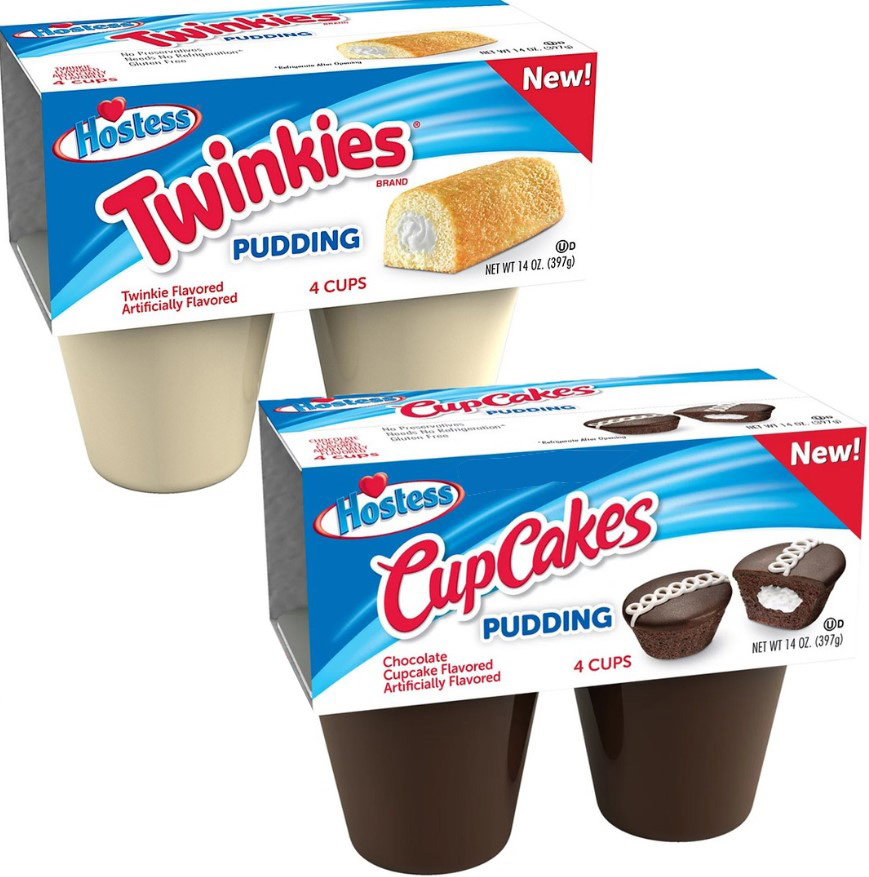 hostess twinkies and cupcakes pudding 1