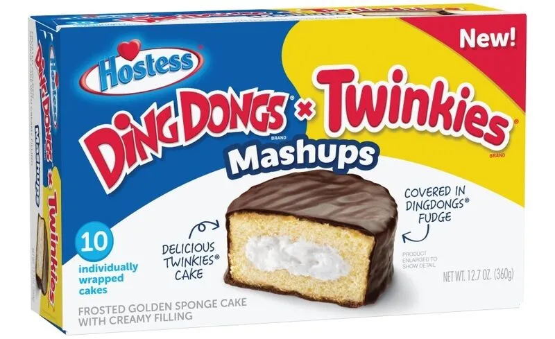 New Hostess Ding Dongs x Twinkies classic mashup