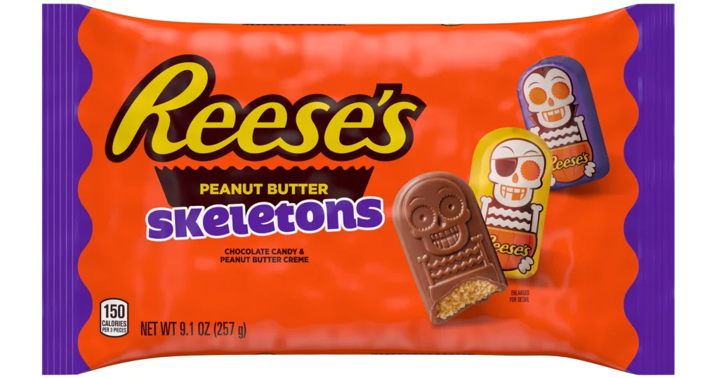 Reese's Peanut Butter Skeletons