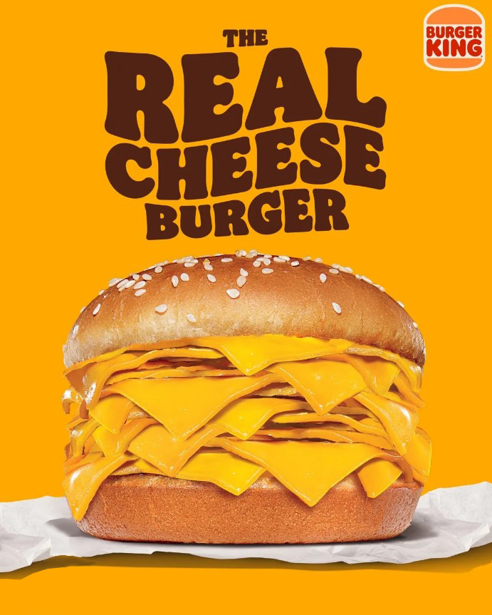 Burger King Thailand: New cheeseburger has no meat and 20 slices of cheese