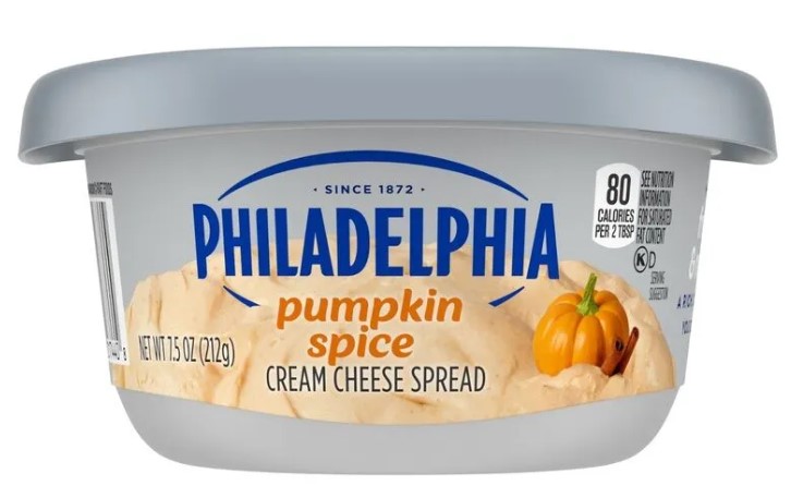 Philadelphia Pumpkin Spice Cream Cheese returns to eager taste buds