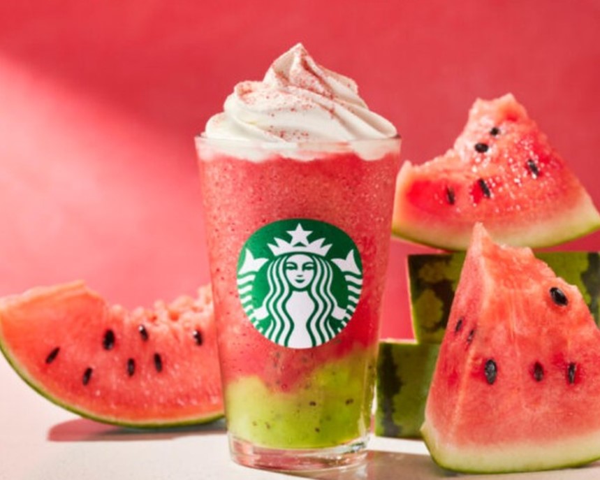 Starbucks Japan’s genius new creation Watermelon Frappuccino