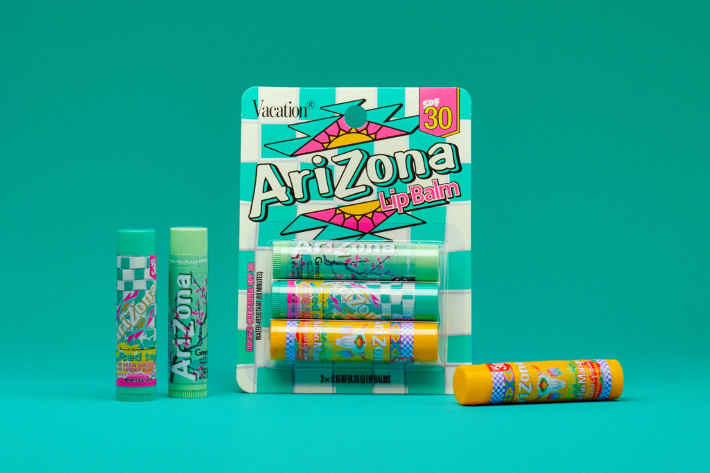 AriZona and Vacation Collab With New Beverage-Inspired Lip Balm