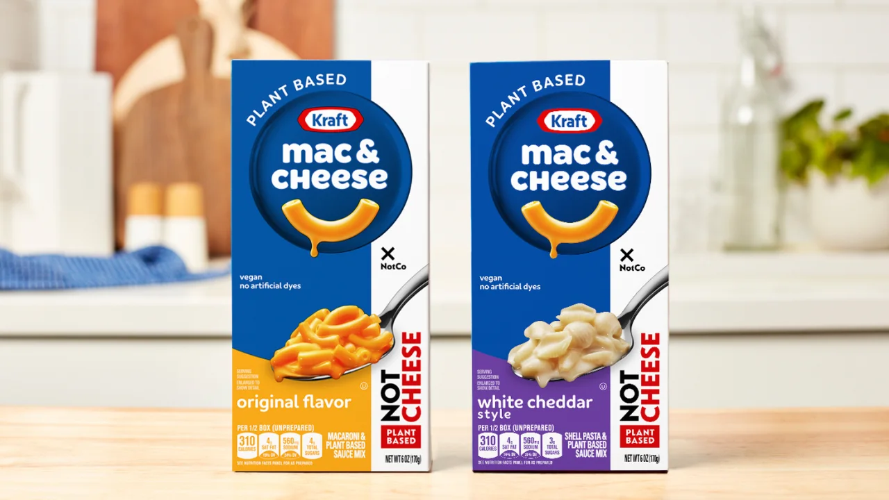 Kraft Debuts New Plant-Based Vegan Mac & Cheese