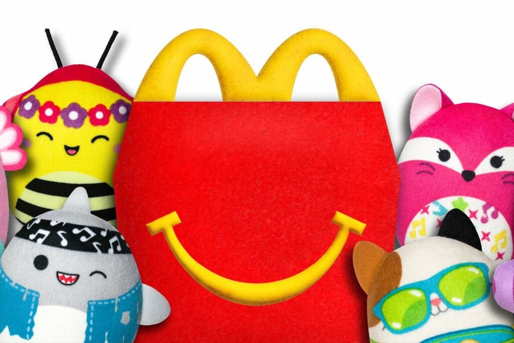 McDonald's has just thrown a squish-tastic curveball, enter the Squishmallows Happy Meal, a joyous collaboration that's bound to amplify fan frenzy.