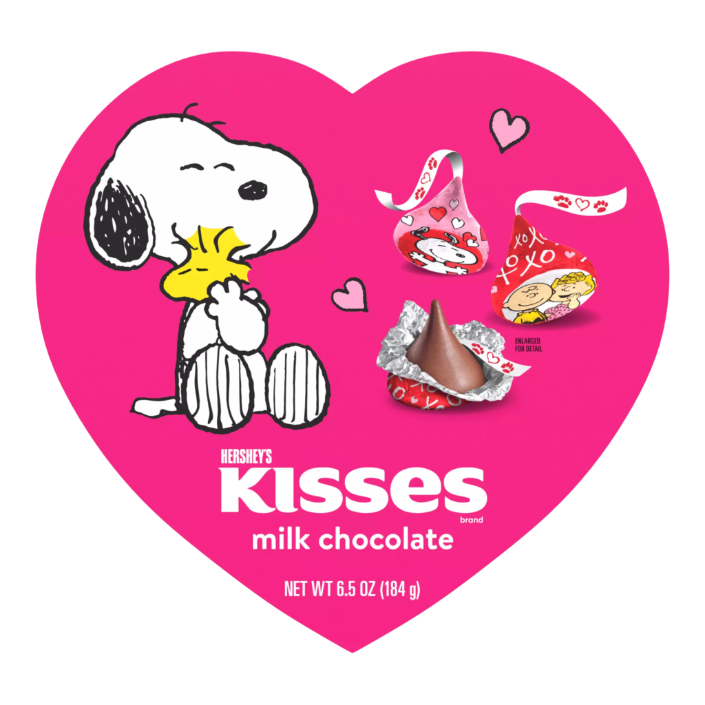 Hershey's Kisses Milk Chocolate With Snoopy and Friends