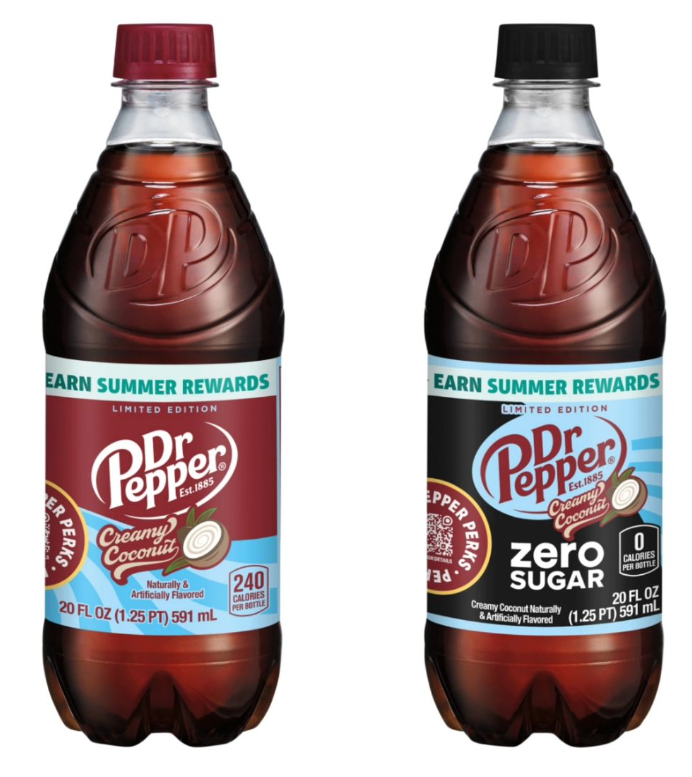 Dr Pepper Adds New Luscious Creamy CoconutInfused Soda
