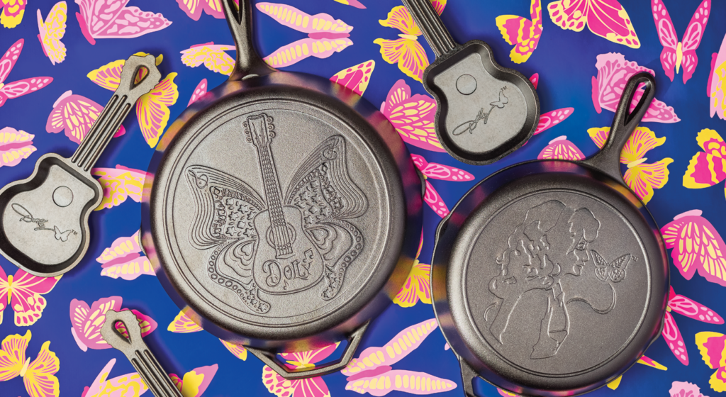 The Dolly Parton Cast Iron Collection by Lodge, infused with Dolly's spirit and Tennessee roots, offers durable cookware that promises both excellent culinary experiences and an enduring legacy.