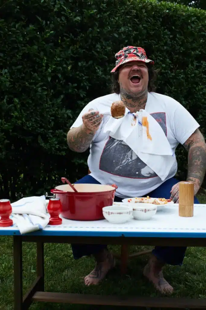 Matty Matheson, the celebrated chef, bestselling author, and star of "The Bear," reimagines soups, salads, and sandwiches with his signature bold and innovative flavors.