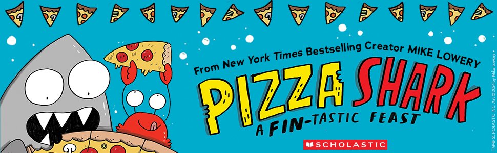 Move over, Dragons Love Tacos... here comes PIZZA SHARK! Mike Lowery’s punny and deliciously funny book features everyone’s favorite food in an underwater adventure!