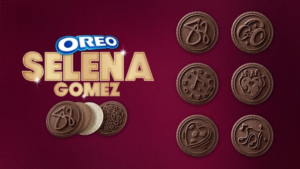 Selena Gomez teams up with OREO for a limited-edition cookie inspired by horchata, featuring unique designs & supporting youth mental health.
